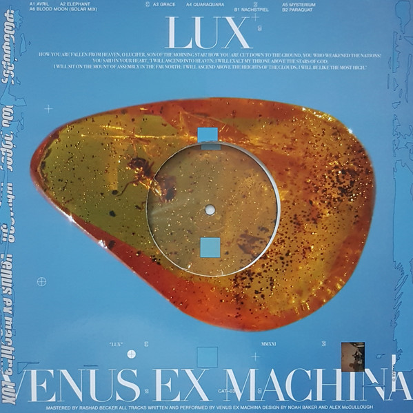 Venus Ex Machina - Lux | AD 93 (whyt038) - 2