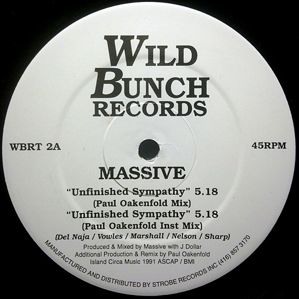 Massive Attack - Unfinished Sympathy | Wild Bunch Records (WBRT 2) - main
