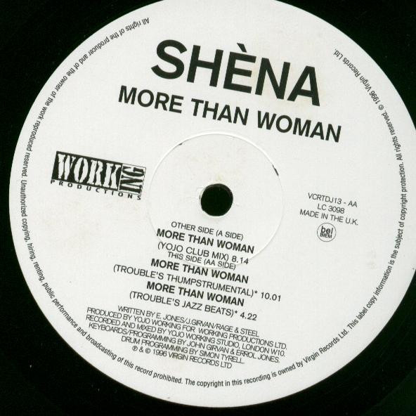 Shèna - More Than Woman | VC Recordings (VCRTDJ 13) - 2 Shèna - More Than Woman | VC Recordings (VCRTDJ 13) - 2