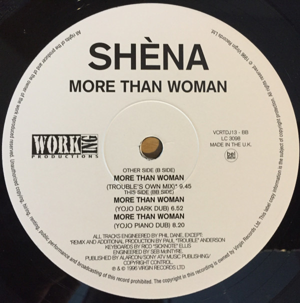 Shèna - More Than Woman | VC Recordings (VCRTDJ 13) - 4 Shèna - More Than Woman | VC Recordings (VCRTDJ 13) - 4