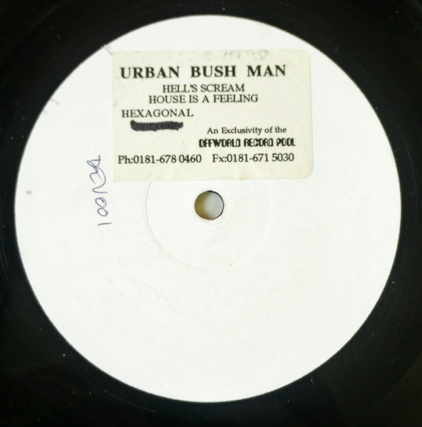 Urban Bushman - Hell's Scream / House Is A Feeling | Deviant Grooves Records (DEV001)