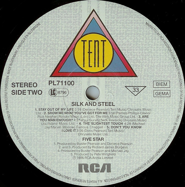 Five Star - Silk & Steel | Tent (PL 71100) - 4