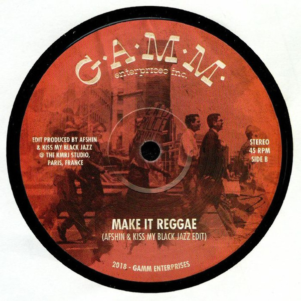 Afshin & Kiss My Black Jazz - Jesuino Galo Doido / Make It Reggae | G.A.M.M. (GAMM129) - 2 Afshin & Kiss My Black Jazz - Jesuino Galo Doido / Make It Reggae | G.A.M.M. (GAMM129) - 2