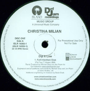 Christina Milian - Dip It Low | Island Def Jam Music Group (ISLR 16059-1)