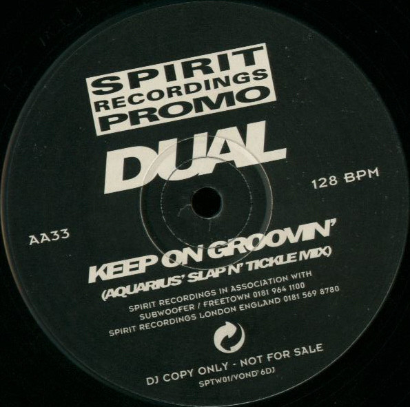 Dual - Groove Me | Spirit Recordings (VOND 6DJ) - 2 Dual - Groove Me | Spirit Recordings (VOND 6DJ) - 2