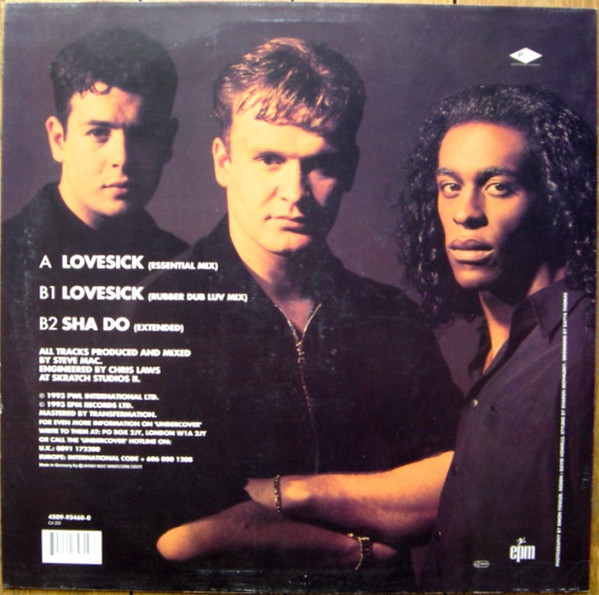 Undercover Featuring John Matthews - Lovesick | PWL International (4509-93460-0) - 2