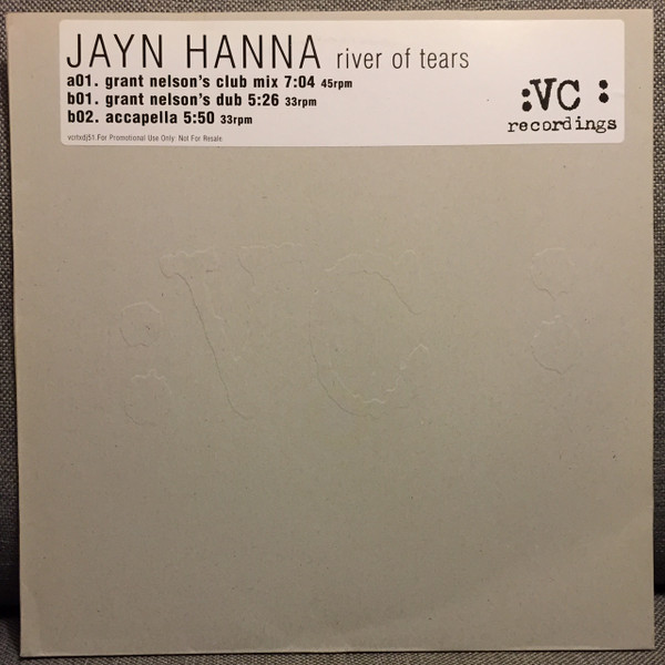 Jayn Hanna - River Of Tears | VC Recordings (VCRTXDJ 51) - main