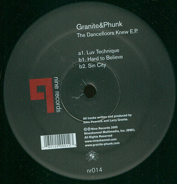 Granite & Phunk - The Dancefloors Knew E.P. | Nine Records (US) (nr014)