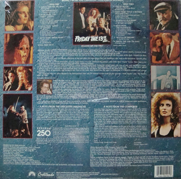 Fred Mollin - Friday The 13th The Series - Music From The Original Television Scores | GNP Crescendo (GNPS 8018) - 2 Fred Mollin - Friday The 13th The Series - Music From The Original Television Scores | GNP Crescendo (GNPS 8018) - 2