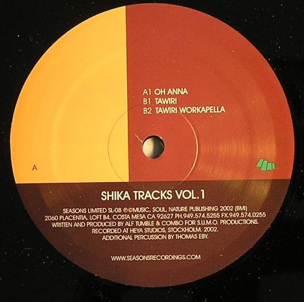 S.U.M.O. - Shika Tracks Vol. 1 | Seasons Limited (SL-08)