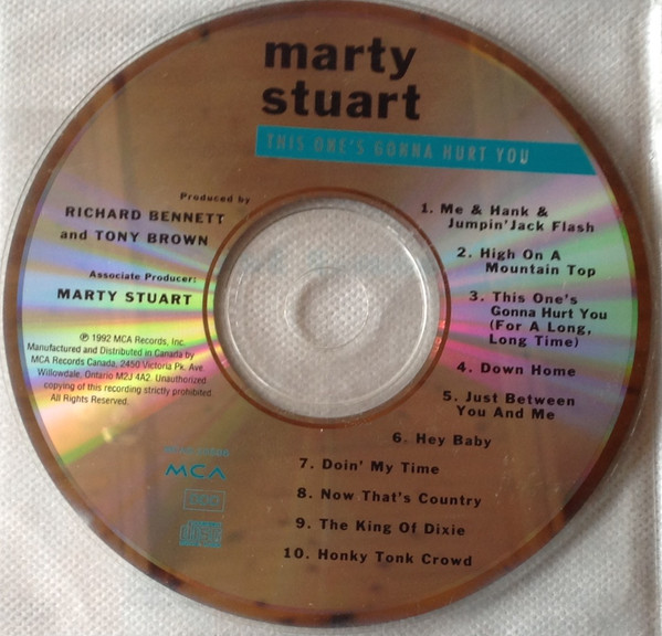 Marty Stuart - This One's Gonna Hurt You | MCA Records (MCAD-10596) - 4