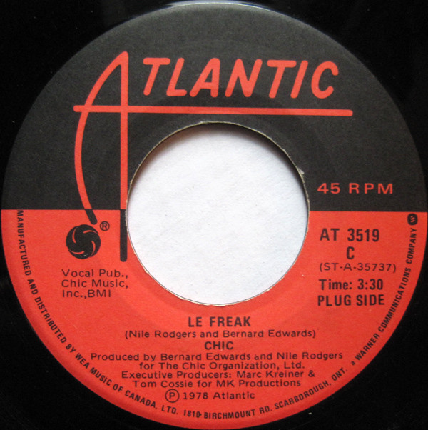 Chic - Le Freak / Savoir Faire | Atlantic (AT 3519)
