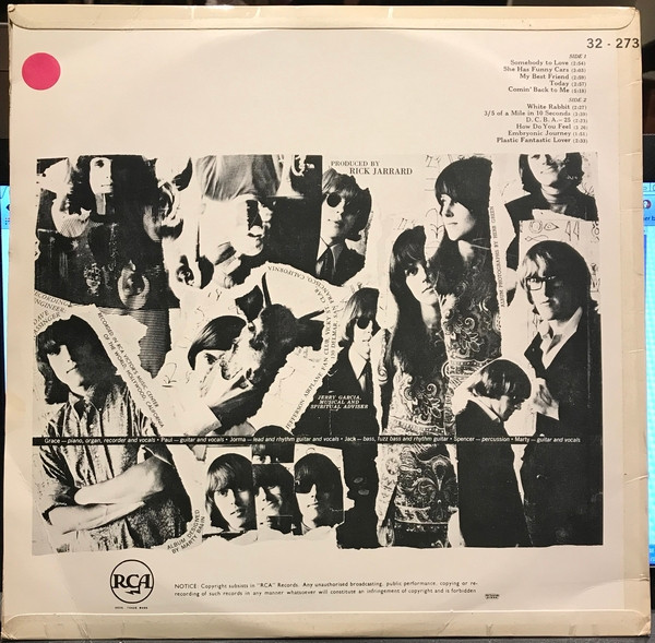 Jefferson Airplane - Surrealistic Pillow | RCA Victor (32-273) - 2