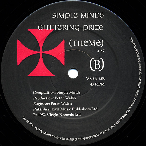 Simple Minds - Glittering Prize | Virgin (VS 511-12) - 4