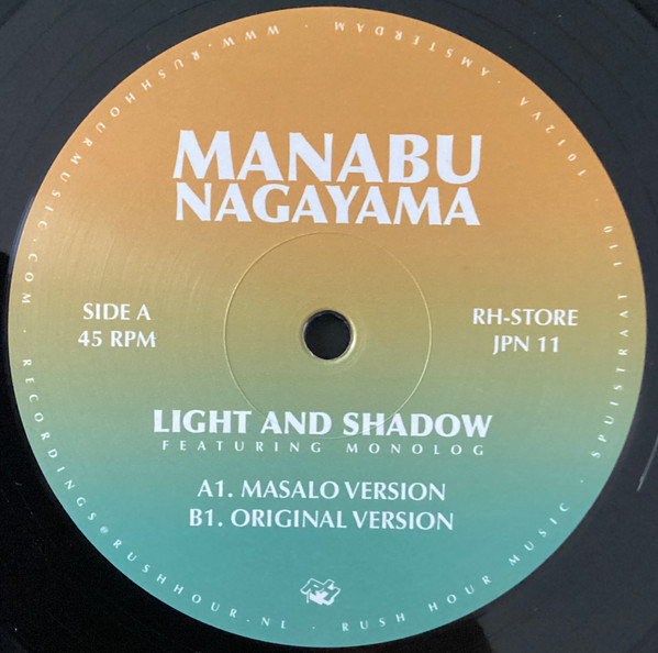 Manabu Nagayama Featuring Monolog - Light And Shadow | Rush Hour (RH-STORE JPN 11)