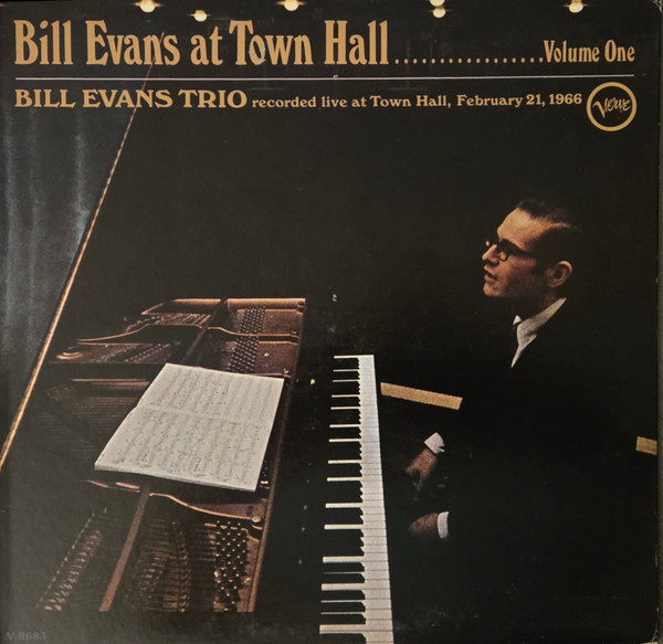 The Bill Evans Trio - Bill Evans At Town Hall (Volume One) | Verve Records (V-8683)