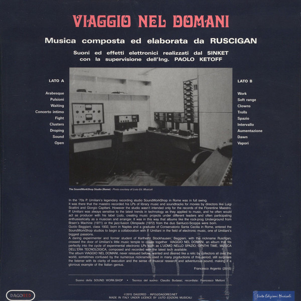 Ruscigan - Viaggio Nel Domani | Dagored (RED302) - 2