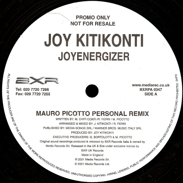Joy Kitikonti - Joyenergizer | BXR UK (BXRPA 0347) - 4