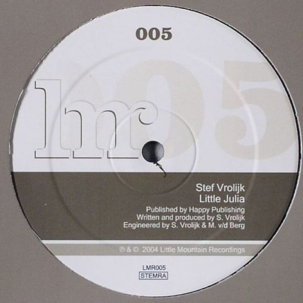 Stef Vrolijk - First Monday Of The Month / Little Julia | Little Mountain Recordings (LMR005) - 2
