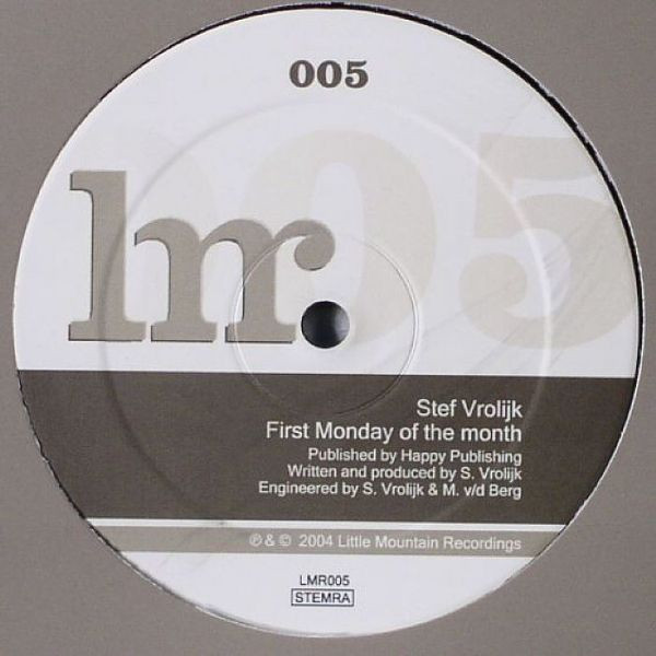 Stef Vrolijk - First Monday Of The Month / Little Julia | Little Mountain Recordings (LMR005)