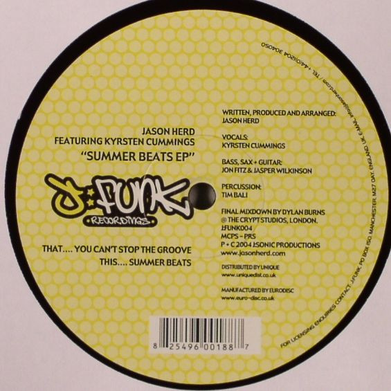 Jason Herd - Summer Beats EP | J:Funk Recordings (J:FUNK004)