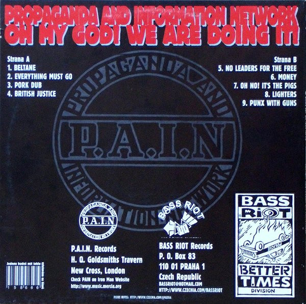 P.A.I.N. - Oh My God! We're Doing It! | Bass Riot Records (Basr 006) - 2