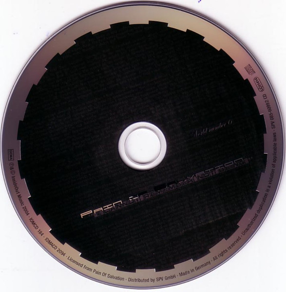 Pain Of Salvation - Be | Inside Out Music (IOMCD 184) - 3