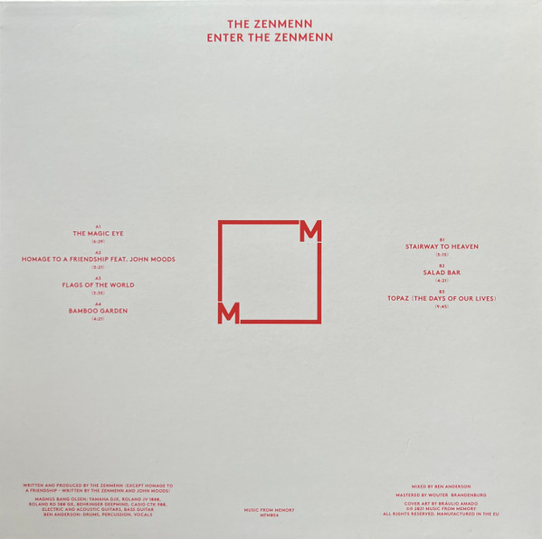 The Zenmenn - Enter The Zenmenn | Music From Memory (MFM054) - 2