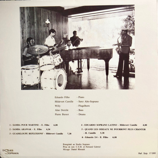Guadeloupe Reflexions - Un Jeudi A L'Arawak | Disques Sopran'n (SOP. 17.000) - 2