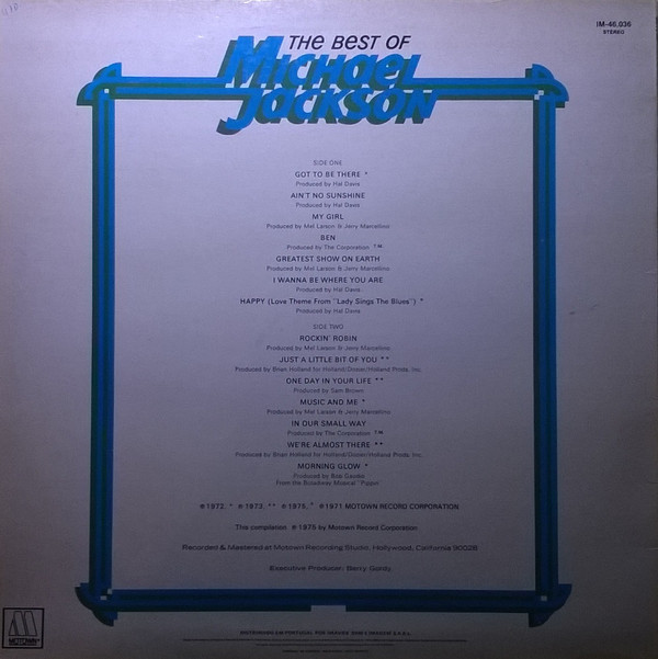 Michael Jackson - The Best Of Michael Jackson | Imavox (IM-46.036) - 2 Michael Jackson - The Best Of Michael Jackson | Imavox (IM-46.036) - 2