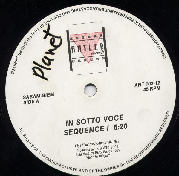In Sotto Voce - II | Antler Records (Antler 102) - 3