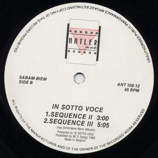 In Sotto Voce - II | Antler Records (Antler 102) - 4