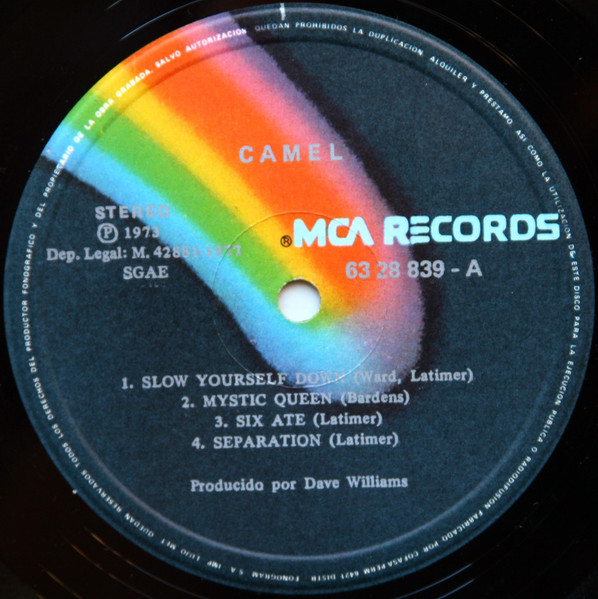 Camel - Camel | MCA Records (63 28 839) - 4 Camel - Camel | MCA Records (63 28 839) - 4