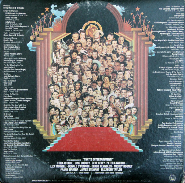 Various - Music From The Original Motion Picture Soundtrack - That's Entertainment | MCA Records (MCA2-11002) - 3