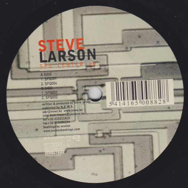 Steve Larson - SFQ Center EP | Invasion (INV027035) - main