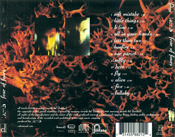 Lamb - Fear Of Fours | Fontana (baacd2)