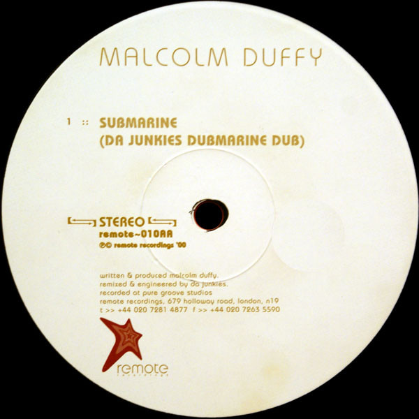 Malcolm Duffy - Submarine | Remote Recordings (Remote 010) - 4 Malcolm Duffy - Submarine | Remote Recordings (Remote 010) - 4