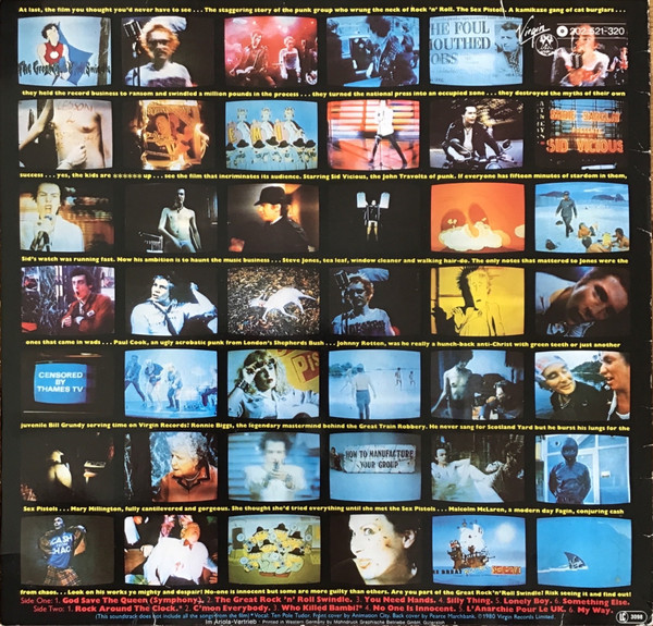 Sex Pistols - The Great Rock 'N' Roll Swindle | Virgin (202 521) - main