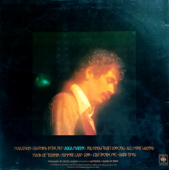 Santana - Marathon | CBS (CBS 86098) - 2