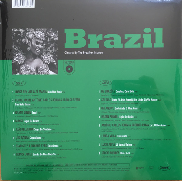 Various - Brazil (Classics By The Brazilian Masters) | Wagram Music (3381666)