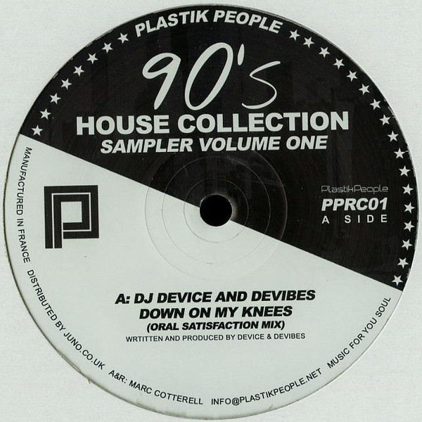 Various - 90's House Collection Sampler Volume One | Plastik People Recordings (PPRC01)
