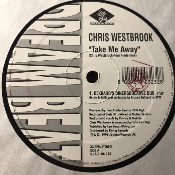 Chris Westbrook - Take Me Away | Dream Beat (DB 023) - 3