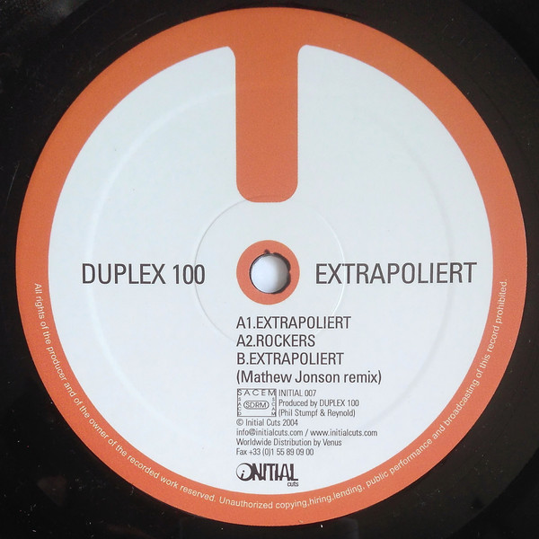Duplex 100 - Extrapoliert | Initial Cuts (INITIAL 007)