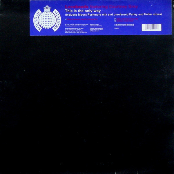 Lovebeads Featuring Courtney Grey - This Is The Only Way | Sound Of Ministry (SOMT025) - main