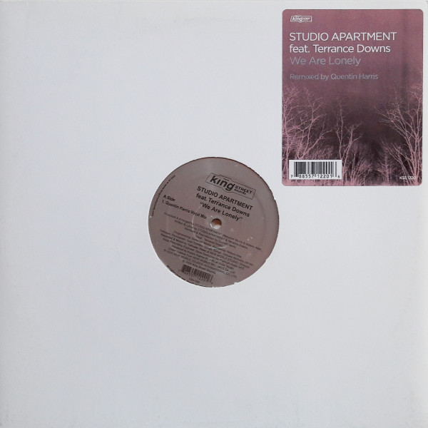 Studio Apartment Feat. Terrance Downs - We Are Lonely (Remixed By Quentin Harris) | BPM King Street Sounds (KSS 1220) - main Studio Apartment Feat. Terrance Downs - We Are Lonely (Remixed By Quentin Harris) | BPM King Street Sounds (KSS 1220) - main