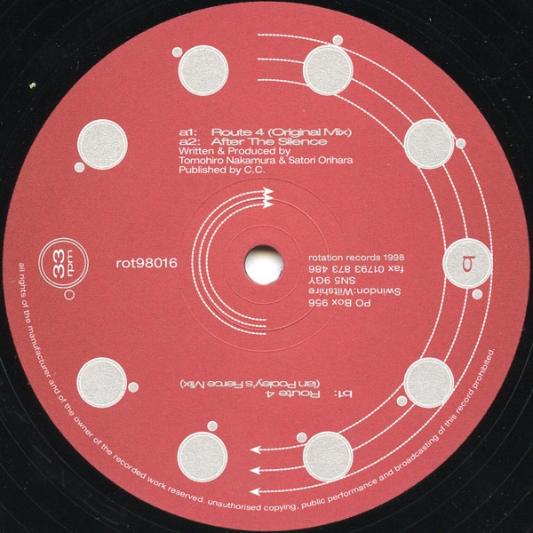 7th Gate - Route 4 | Rotation Records (rot98016) - 2