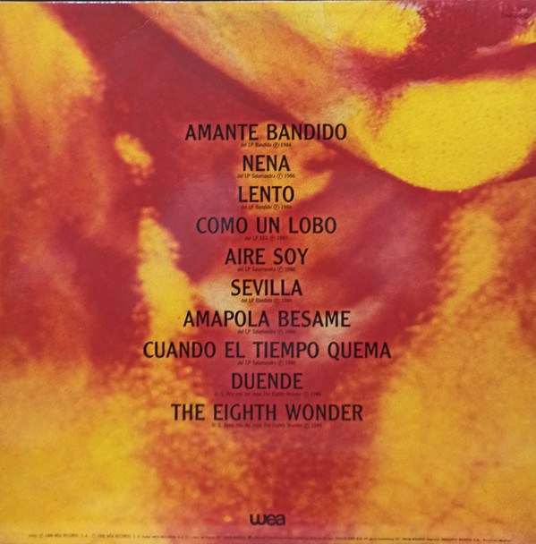 Miguel Bosé - De Bandido A Duende | WEA (244656-1)