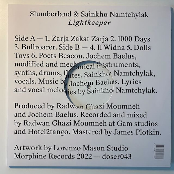 Slumberland , Sainkho - Lightkeeper | Morphine Records (doser043)