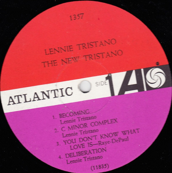 Lennie Tristano - The New Tristano | Atlantic (1357) - 3