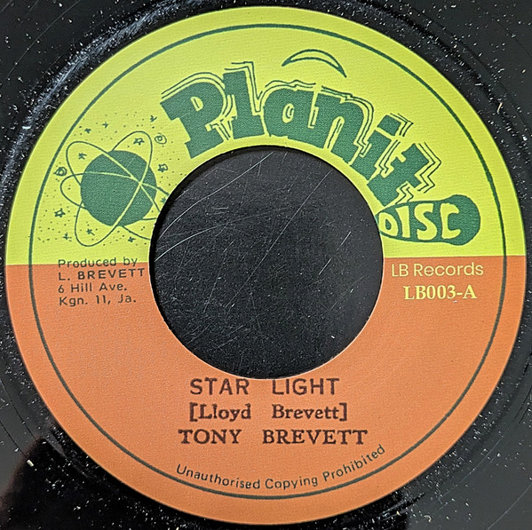 Tony Brevett - Star Light | Planit Disc (LB003) - main
